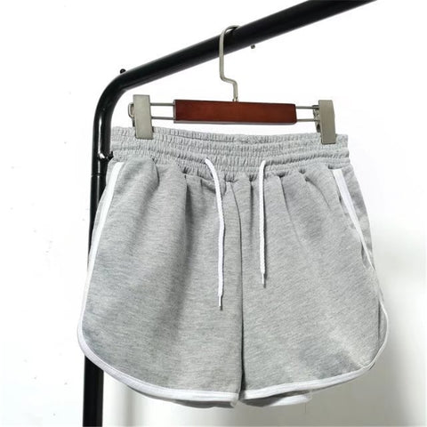 2019 Summer Solid Sleep Bottoms Women Plus Size Comfortable Pajama Pants Drawstring Loose Home Shorts pantalones cortos mujer