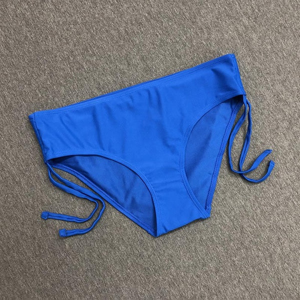 Sexy Swimwear Women Bikini Briefs Knickers G-string Thongs Panties Bathing Suit 2019 Beachwear Swimsuit Bottoms tanga plus size