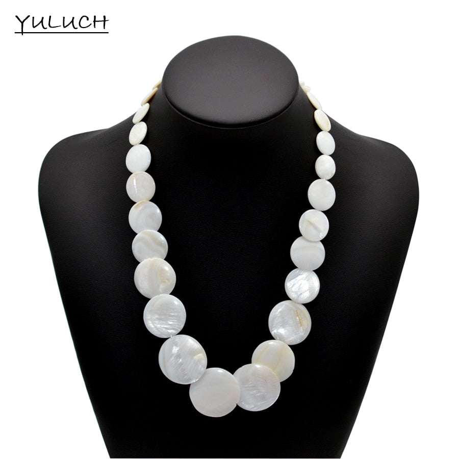 pcs Fashion new design mermaid maxi  cheap shell necklace set 2017